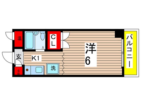 サンハイツ田中の物件間取画像